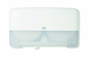Tork Dispenser Mini Jumbo Twin T2 i gruppen Stdutrustning / Papper & Dispenser / Toalettpapper - Dispenser hos Stdbutiken (555500r)