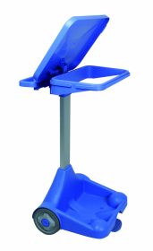 Säckvagn Leo Blå 125L med pedal