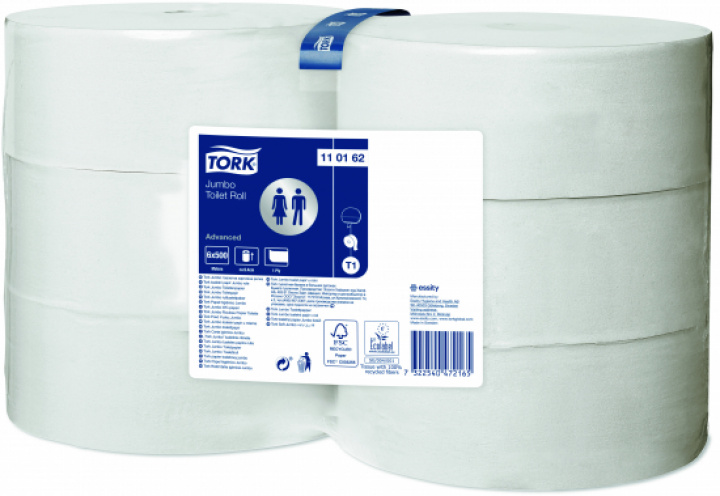 Tork Toalettpapper Jumbo Universal T1 i gruppen Stdutrustning / Papper & Dispenser / Toalettpapper - Papper hos Stdbutiken (110162)