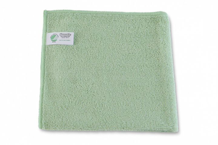 Mikroduk ReTex 38x38 cm, gr�n i gruppen St�dutrustning / St�ddukar & St�dsvampar / Mikrofiberdukar hos St�dbutiken (112111)