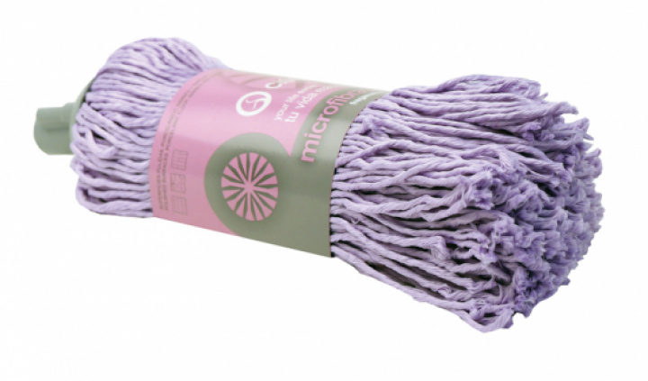 Minimopp Lila Microfiber 150g i gruppen Stdutrustning / Mopp & Svabbgarn / Svabbgarn hos Stdbutiken (16062)