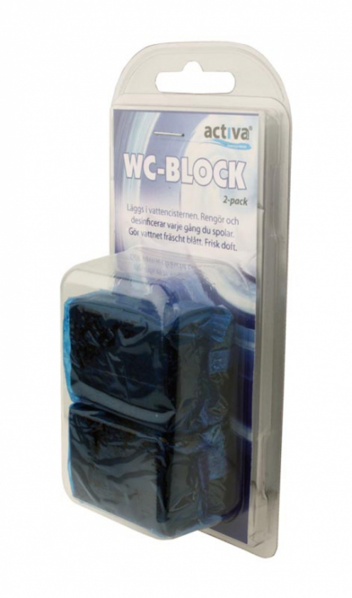 Activa WC-rent Blueblock i gruppen Stdutrustning / Stdkem & Golvvrd / Sanitetsrent & Kalkbort hos Stdbutiken (30147)