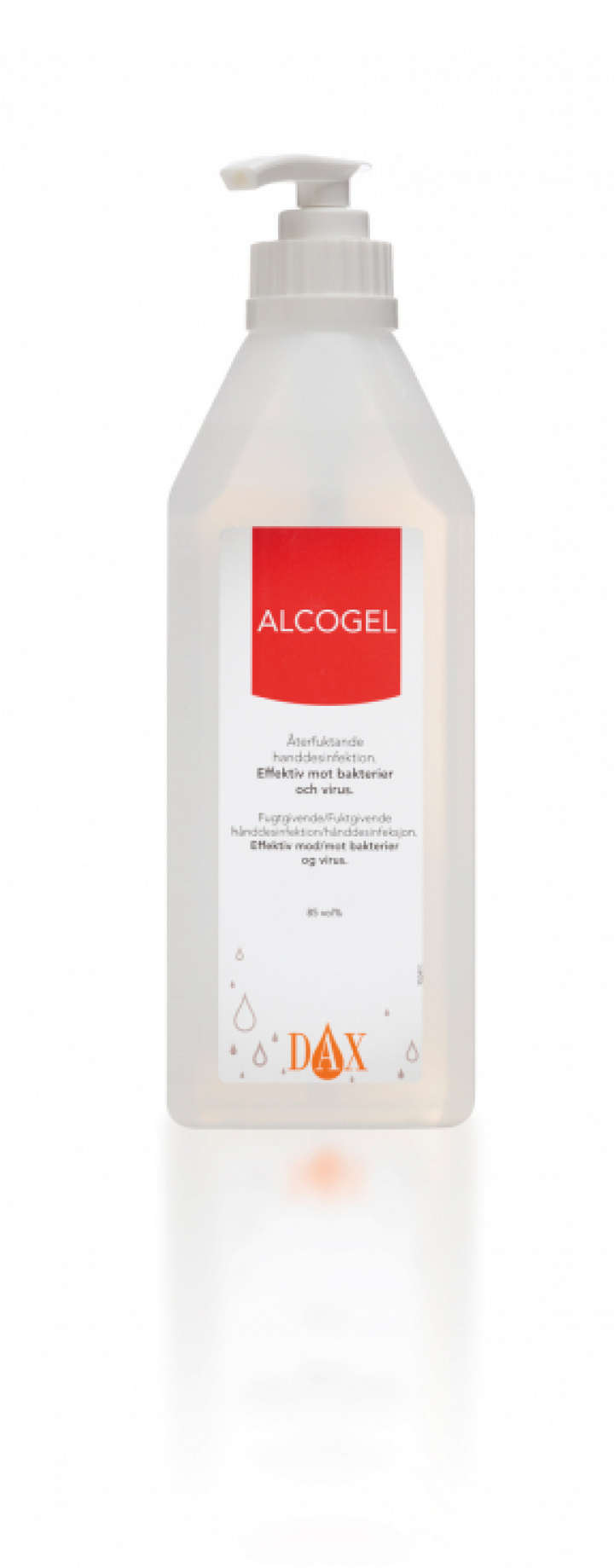 Dax Alcogel 85% Handdesinfektion i gruppen Stdutrustning / Hygien & skydd / Desinfektionsmedel hos Stdbutiken (30182r)