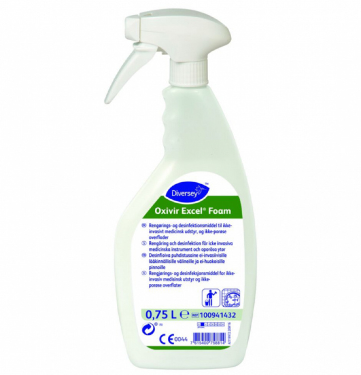 Oxivir Excel Foam 750ml i gruppen St�dutrustning / Hygien & skydd / Desinfektionsmedel hos St�dbutiken (30197)