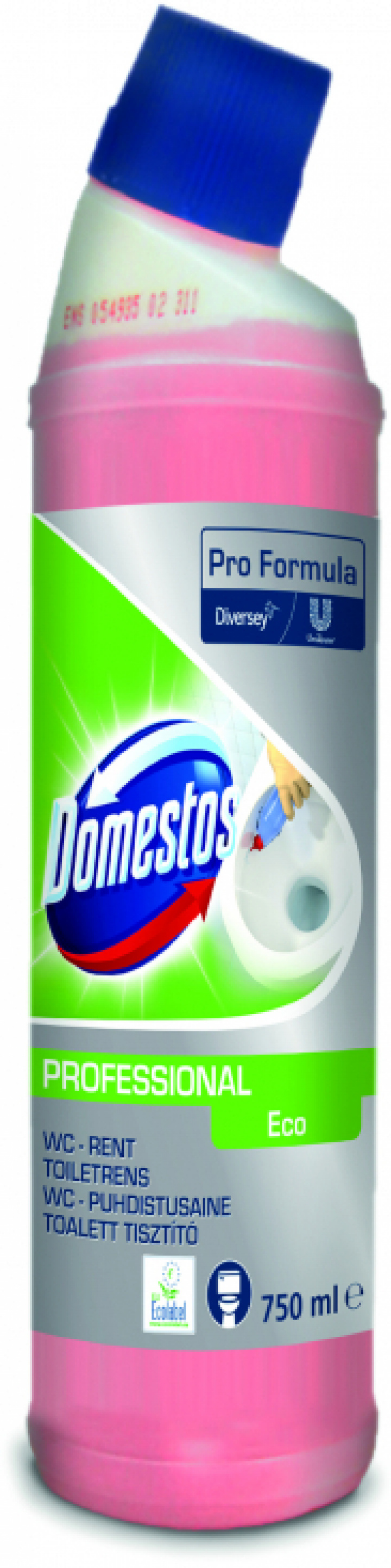 Domestos Professional WC-Rent Eco 750ml i gruppen hos Stdbutiken (30318)