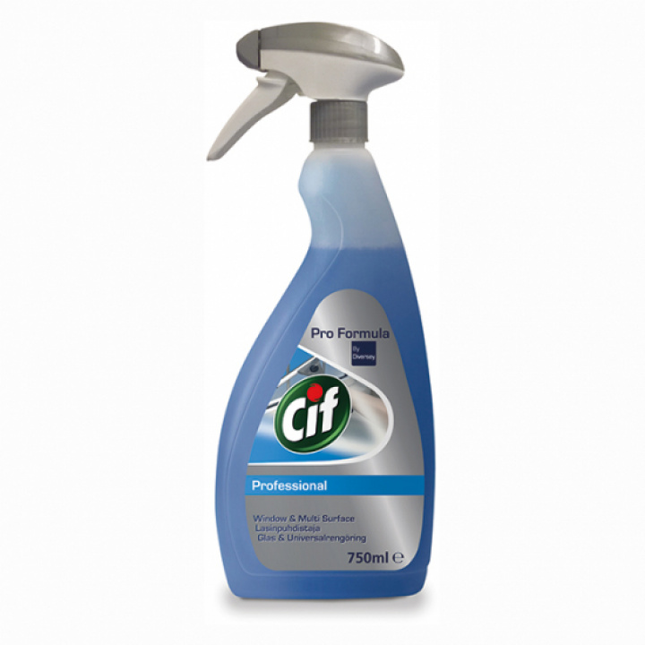 Cif Professional Glas & Universal 750ml i gruppen Stdutrustning / Stdkem & Golvvrd / Glasrengring & fnsterputs hos Stdbutiken (31033)