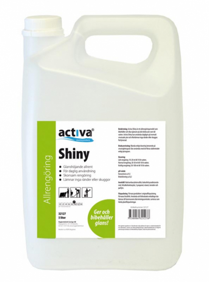 Activa Shiny 5L i gruppen Stdutrustning / Stdkem & Golvvrd / Allrengring hos Stdbutiken (32127)