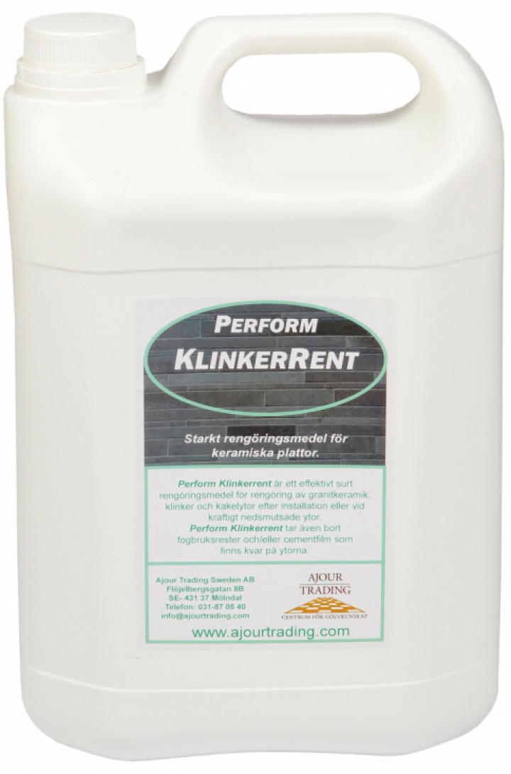 Perform KlinkerRent 5L i gruppen Stdutrustning / Stdkem & Golvvrd / Grovrengring hos Stdbutiken (37066)