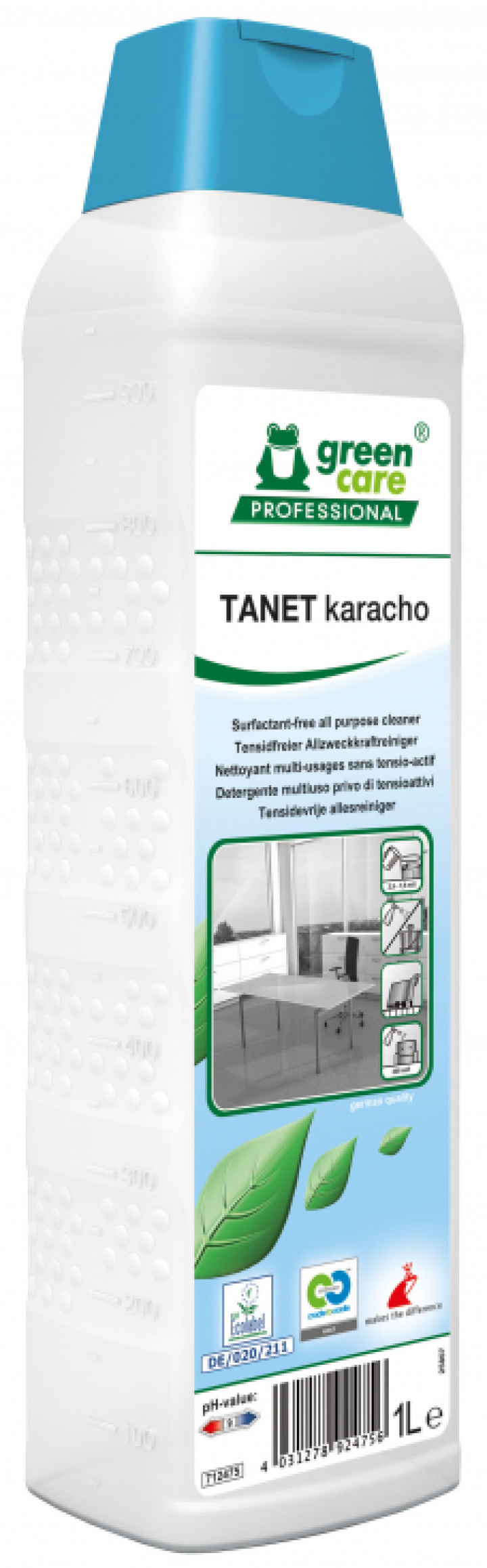 TANET Karacho 1L i gruppen Stdutrustning / Stdkem & Golvvrd / Textil, rostfritt & vriga kem hos Stdbutiken (38110)