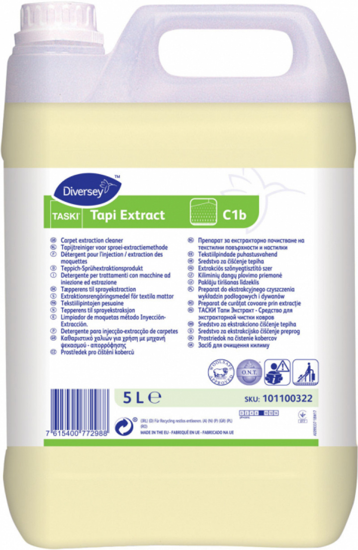 Tapi Extract 5L Mattvtt i gruppen Stdutrustning / Stdkem & Golvvrd / Textil, rostfritt & vriga kem hos Stdbutiken (39001)