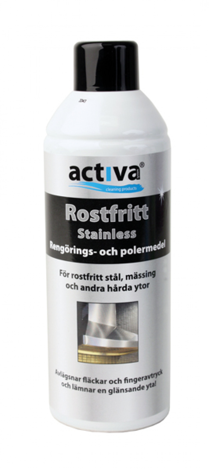 Activa Rostfritt Aerosol i gruppen Stdutrustning / Stdkem & Golvvrd / Textil, rostfritt & vriga kem hos Stdbutiken (41129)