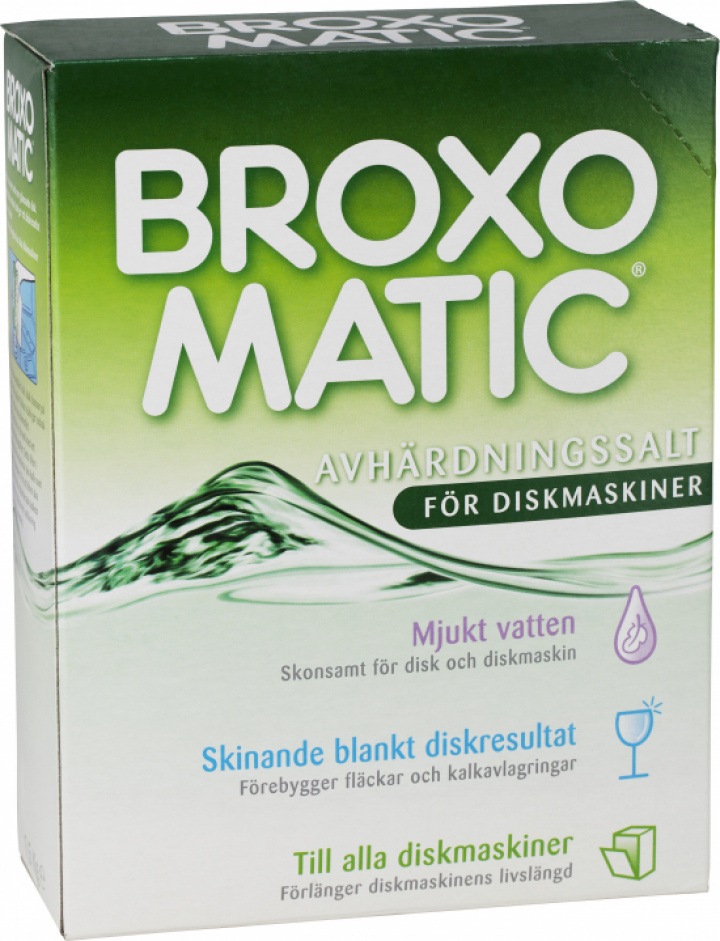 Diskmaskinsalt Broxo Matic i gruppen Stdutrustning / Stdkem & Golvvrd / Tvtt- & diskmedel hos Stdbutiken (42032)