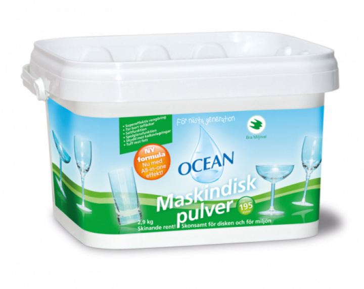 Ocean Maskindiskpulver 2,9kg i gruppen hos Stdbutiken (42065)