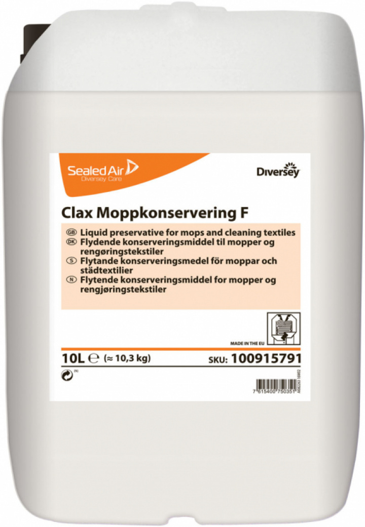 Clax Moppkonservering F 10 L i gruppen Stdutrustning / Stdkem & Golvvrd / Tvtt- & diskmedel hos Stdbutiken (44004)