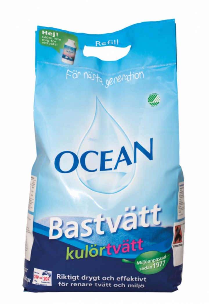 Ocean Bastvtt Kulr Parfym. Refill 6,2kg i gruppen Stdutrustning / Stdkem & Golvvrd / Tvtt- & diskmedel hos Stdbutiken (44103)