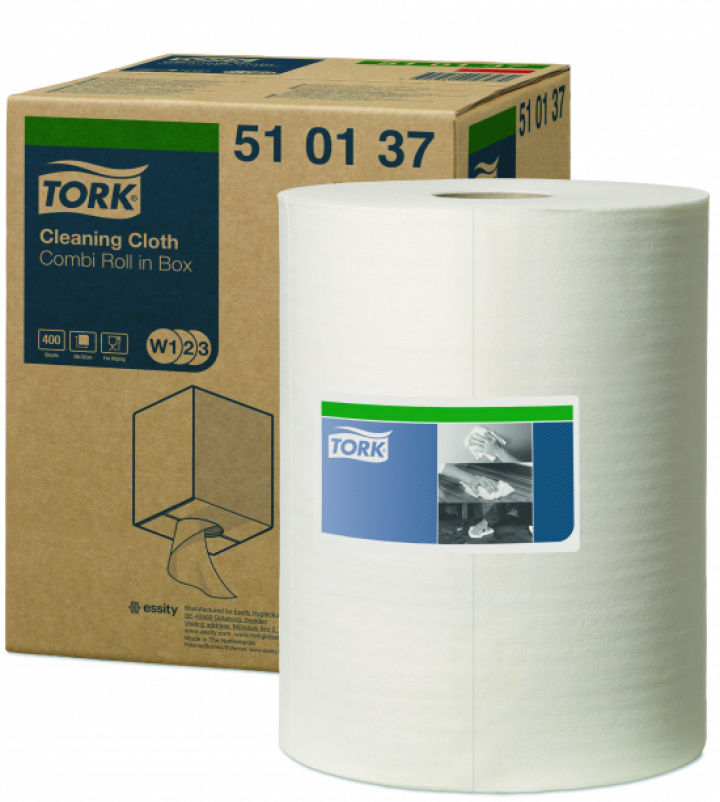 Tork Rengringsduk Mjuk W1/W2/W3 i gruppen Stdutrustning / Papper & Dispenser / Industritork - Papper hos Stdbutiken (510137)