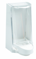 4551 Dispenser vit med transparent kpa 0,7L