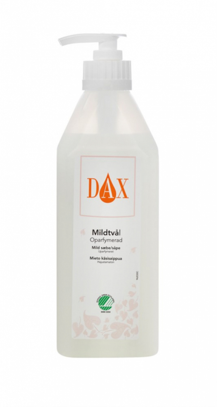 Dax Mildtvl 600ml i gruppen Stdutrustning / Hygien & skydd / Pumptvl & vrig tvl hos Stdbutiken (53008)