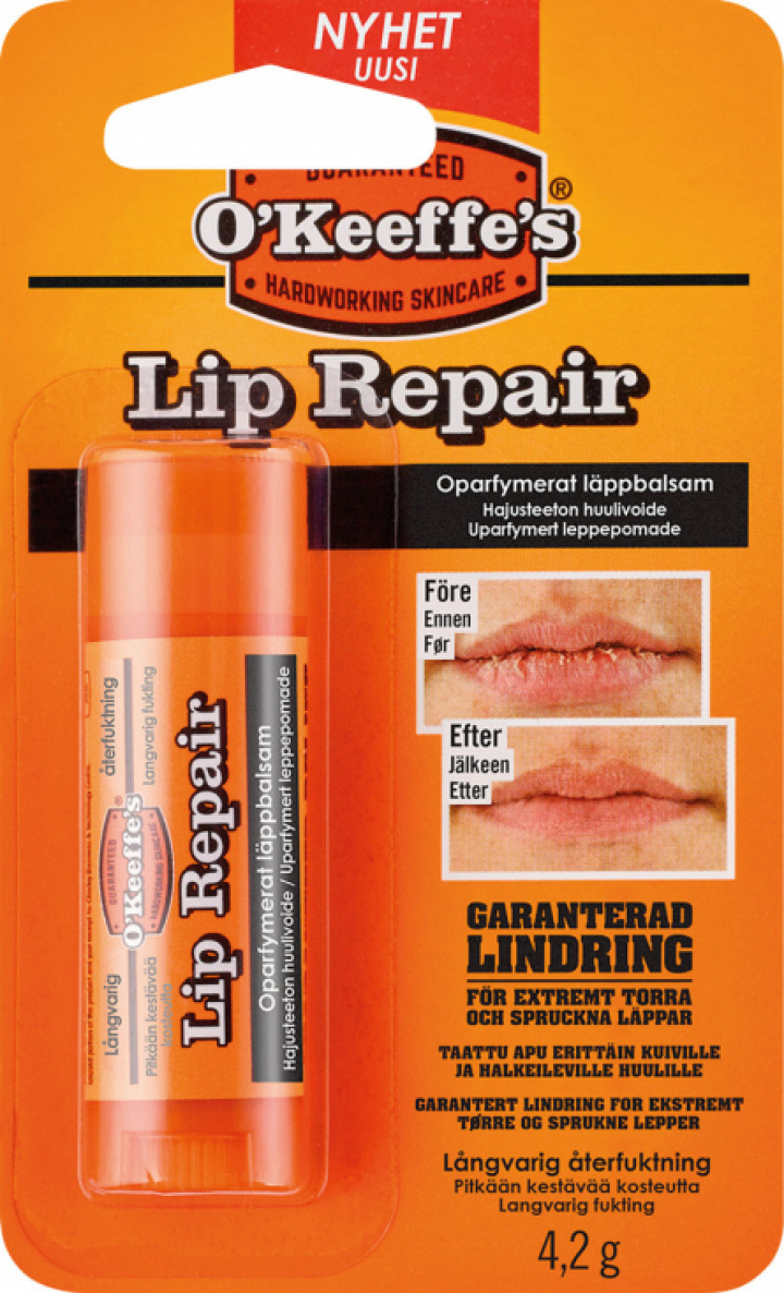 Lip Repair i gruppen Stdutrustning / Hygien & skydd / Hand- & Hudvrd hos Stdbutiken (58095)