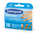 Salvequick Plster Finger Mix 18st