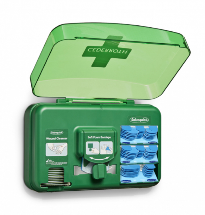 Wound Care Dispenser Blue Cedderroth i gruppen Stdutrustning / Hygien & skydd / Frsta Hjlpen hos Stdbutiken (75551)