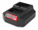 Laddare dubbel till NX300 litium batteri